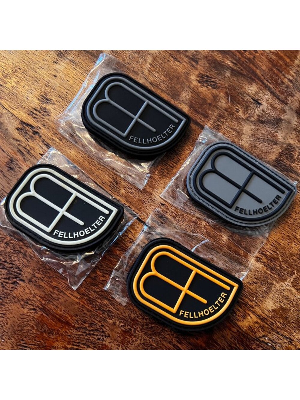 Fellhoelter Hook And Loop Patches all 4